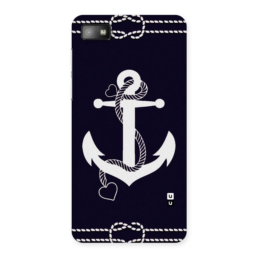 Sail Anchor Back Case for Blackberry Z10