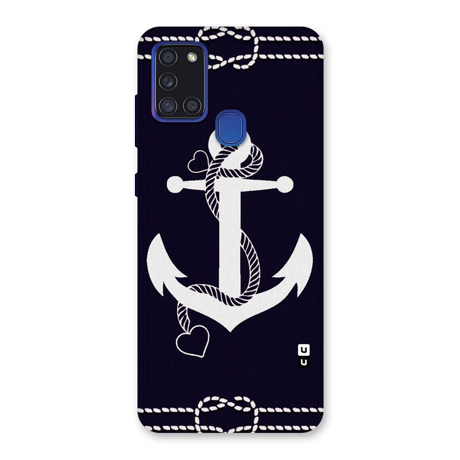 Sail Anchor Back Case for Galaxy A21s