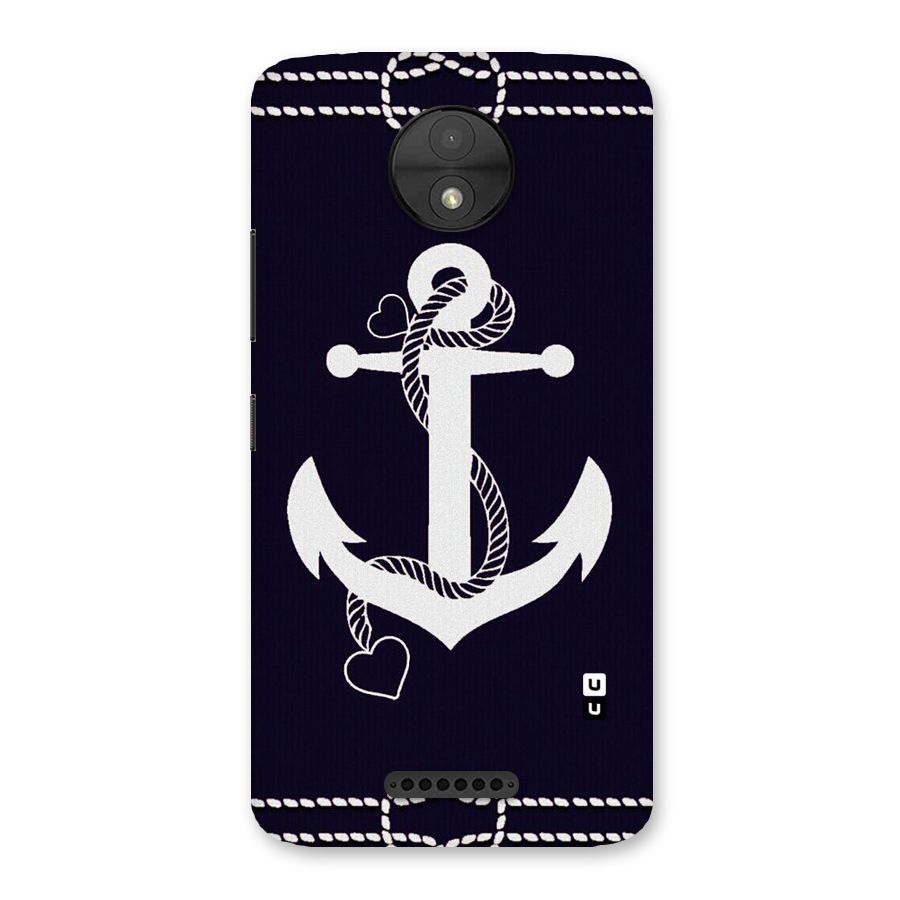 Sail Anchor Back Case for Moto C