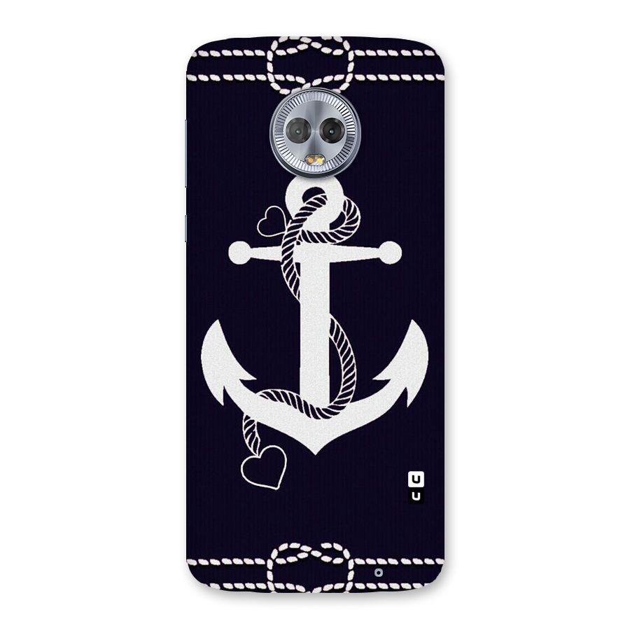 Sail Anchor Back Case for Moto G6 Plus