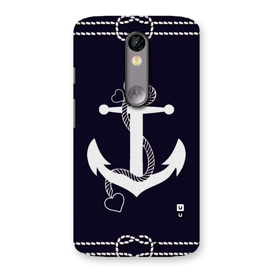 Sail Anchor Back Case for Moto X Force