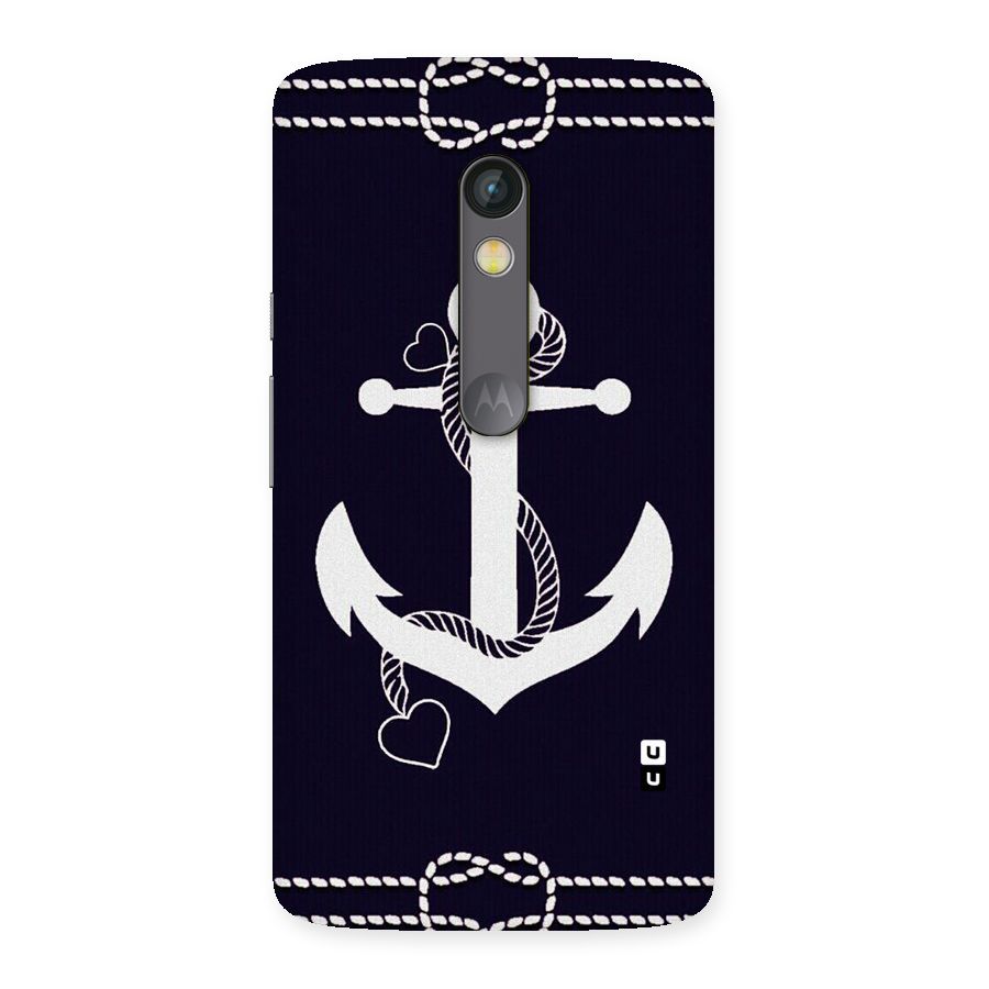 Sail Anchor Back Case for Moto X Play