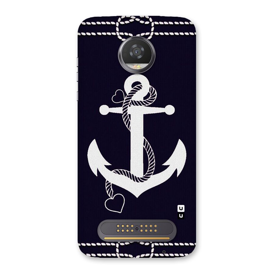 Sail Anchor Back Case for Moto Z2 Play
