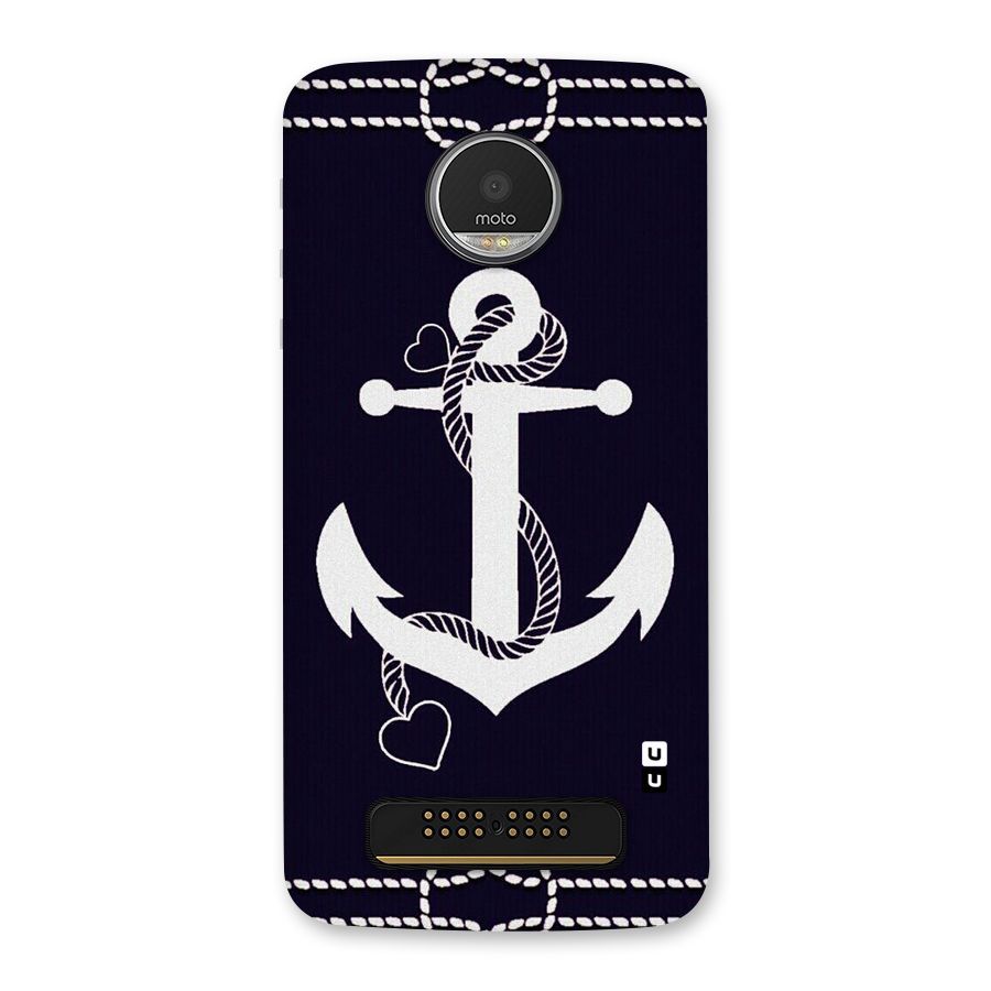 Sail Anchor Back Case for Moto Z Play
