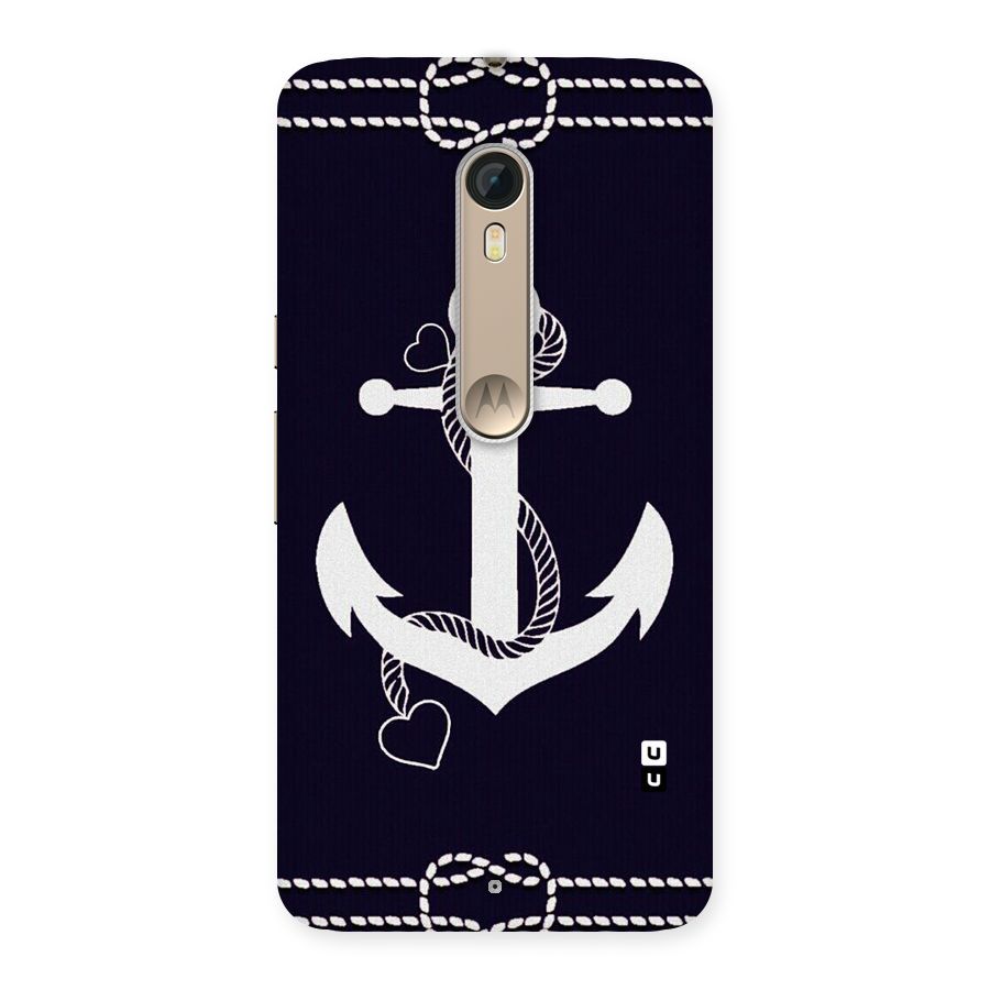 Sail Anchor Back Case for Motorola Moto X Style