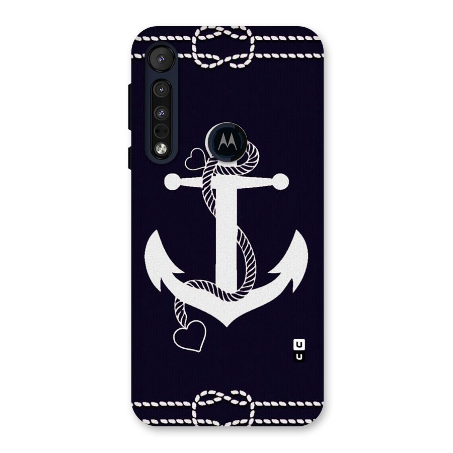 Sail Anchor Back Case for Motorola One Macro