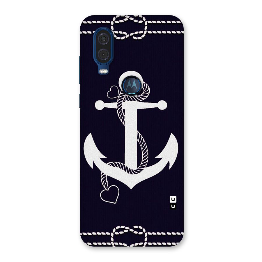 Sail Anchor Back Case for Motorola One Vision