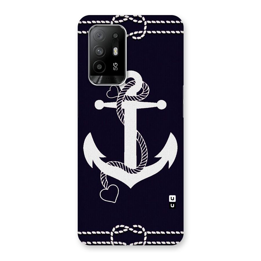 Sail Anchor Back Case for Oppo F19 Pro Plus 5G