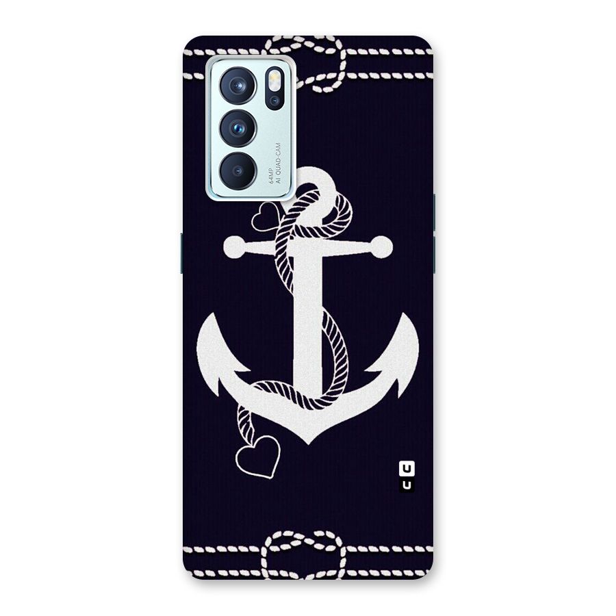 Sail Anchor Back Case for Oppo Reno6 Pro 5G