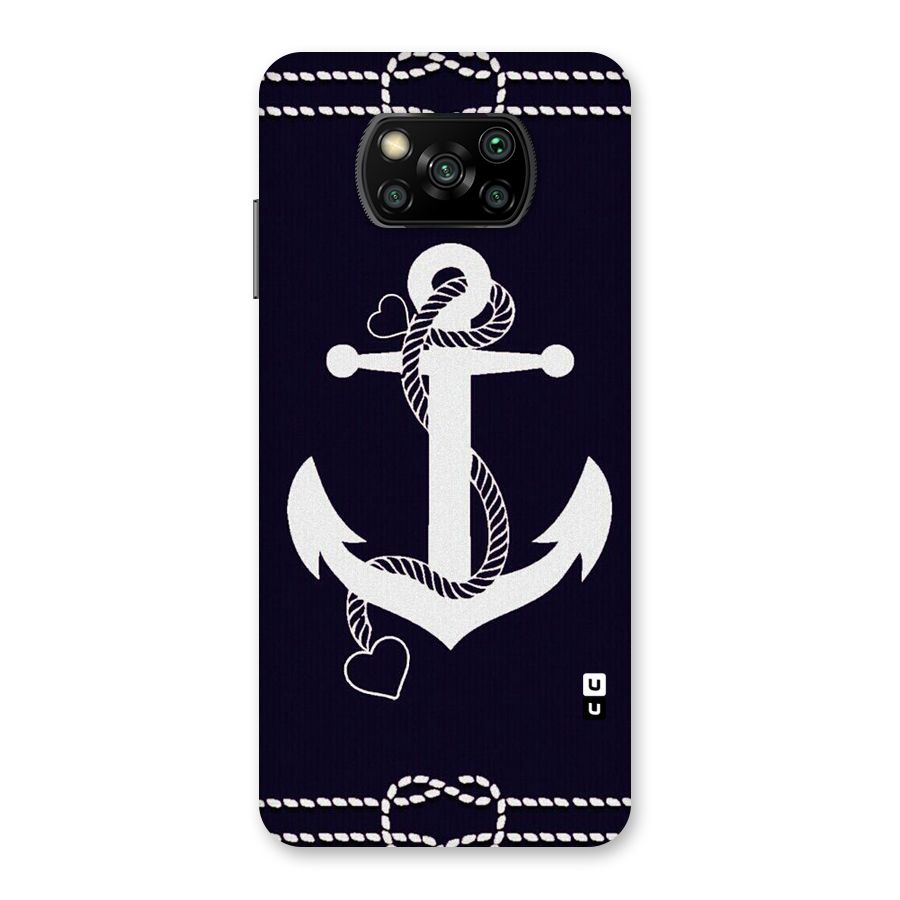Sail Anchor Back Case for Poco X3