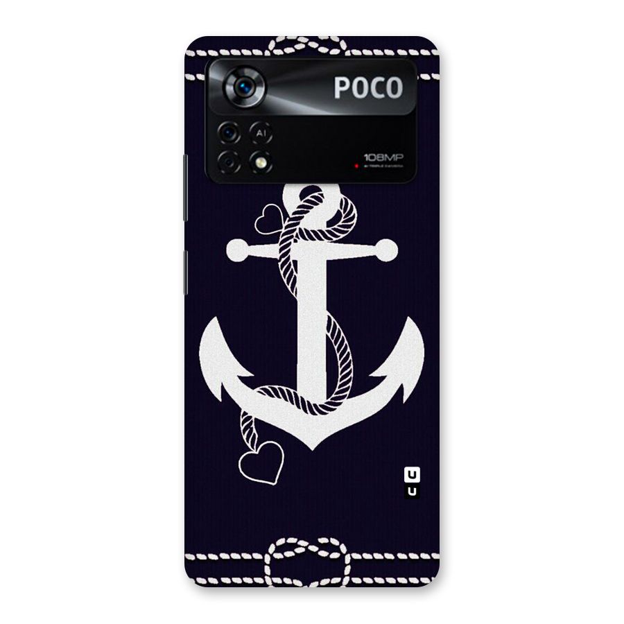 Sail Anchor Back Case for Poco X4 Pro 5G