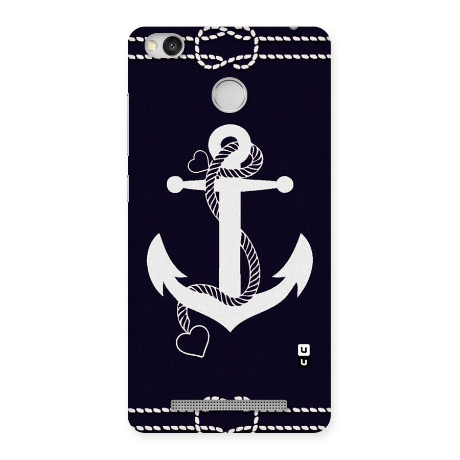 Sail Anchor Back Case for Redmi 3S Prime