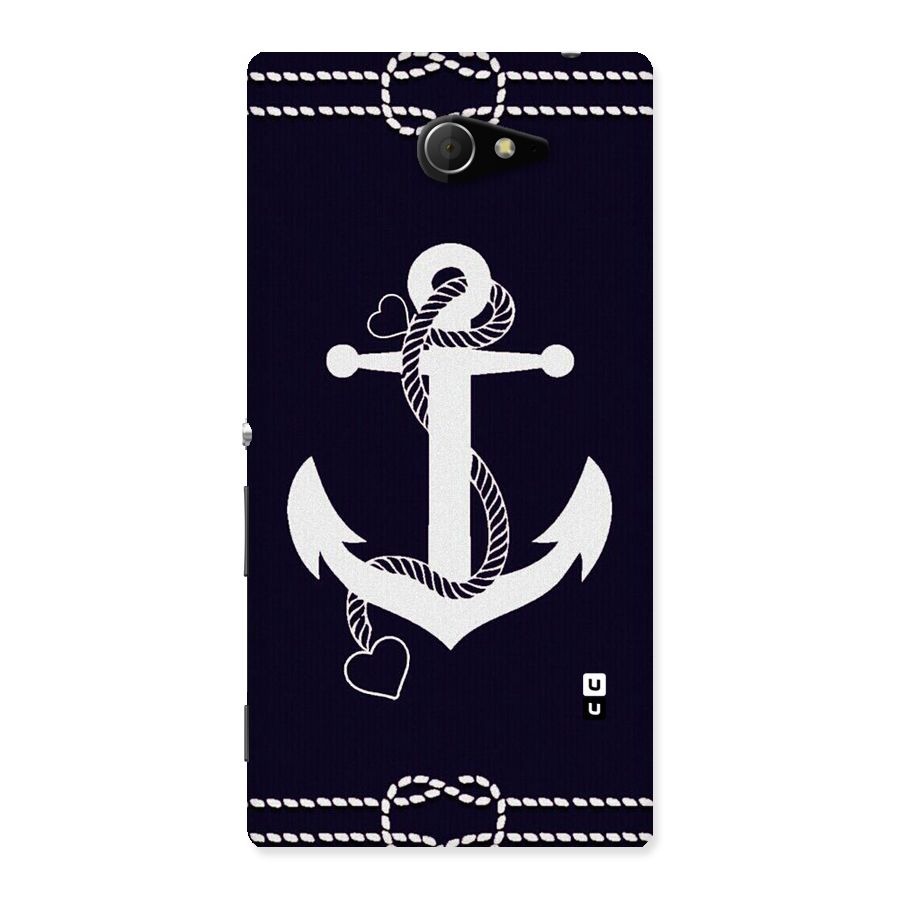 Sail Anchor Back Case for Sony Xperia M2