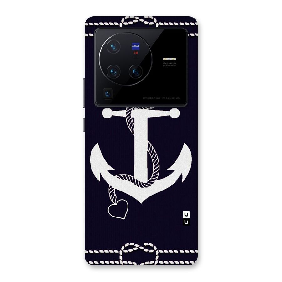 Sail Anchor Back Case for Vivo X80 Pro