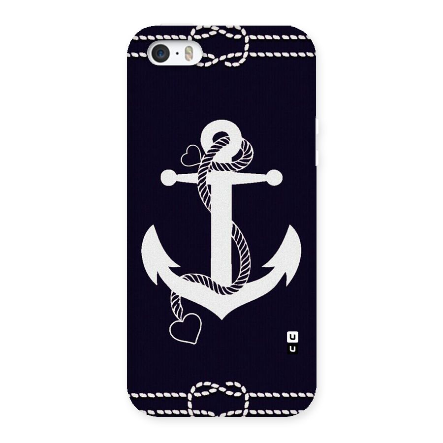 Sail Anchor Back Case for iPhone SE