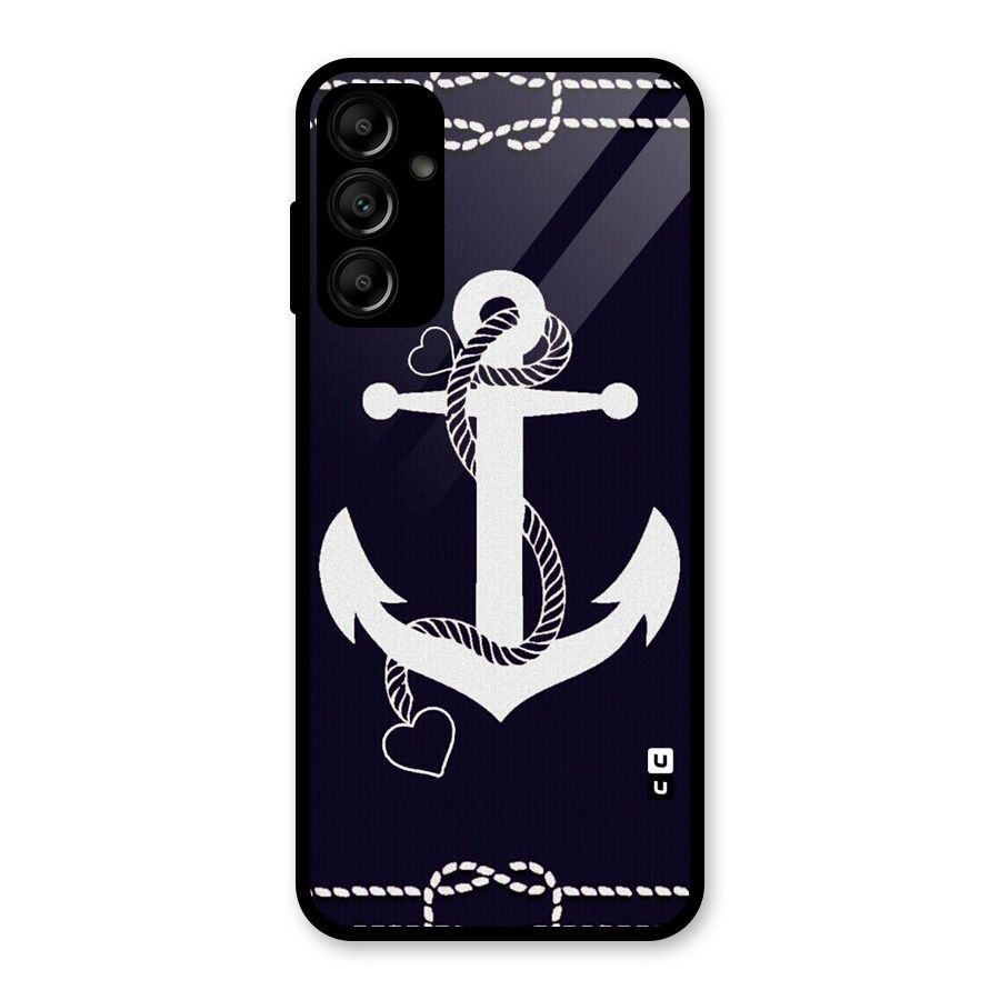 Sail Anchor Glass Back Case for Galaxy A14 5G