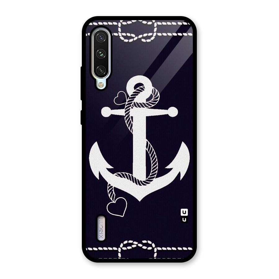 Sail Anchor Glass Back Case for Mi A3
