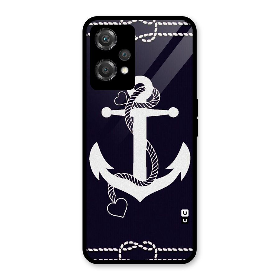 Sail Anchor Glass Back Case for OnePlus Nord CE 2 Lite 5G