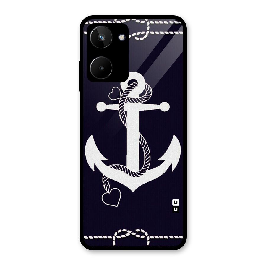 Sail Anchor Glass Back Case for Realme 10