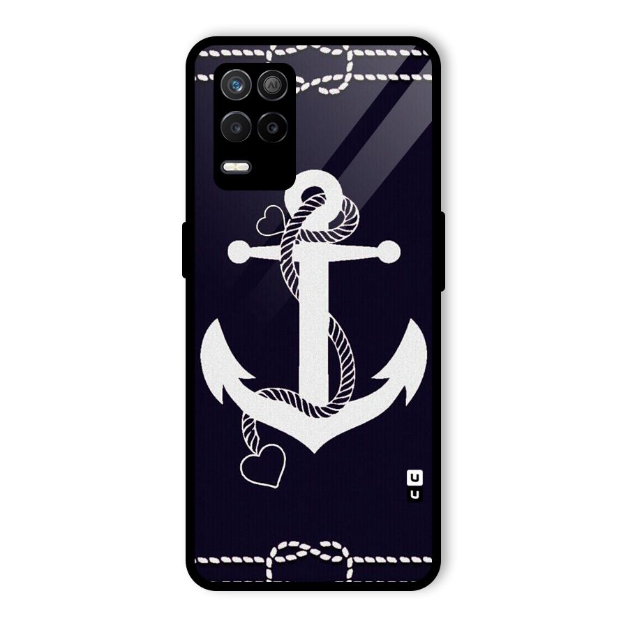 Sail Anchor Glass Back Case for Realme 9 5G