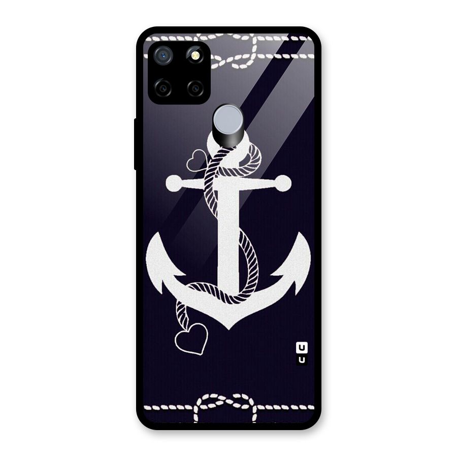 Sail Anchor Glass Back Case for Realme C12
