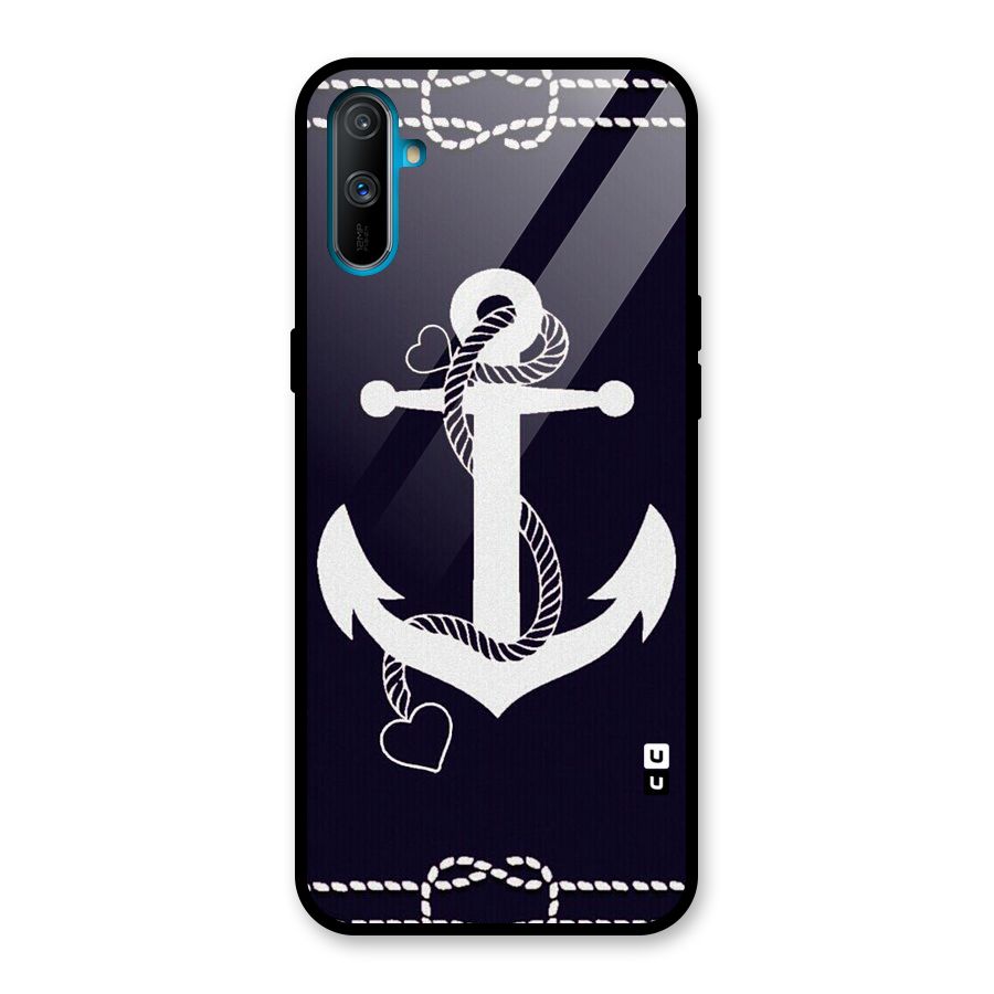 Sail Anchor Glass Back Case for Realme C3