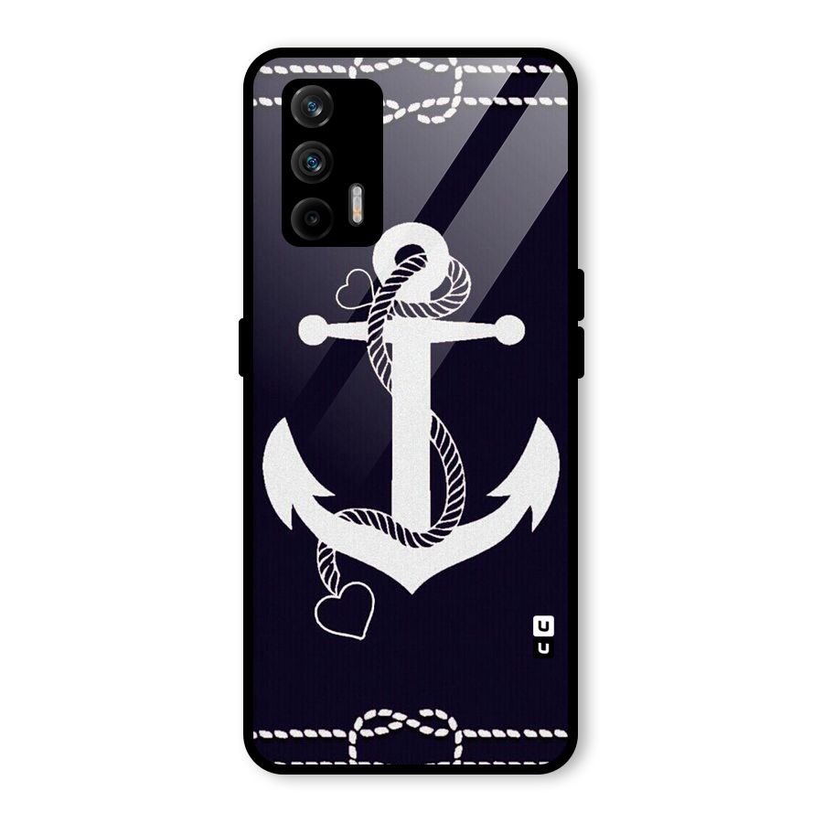 Sail Anchor Glass Back Case for Realme GT 5G