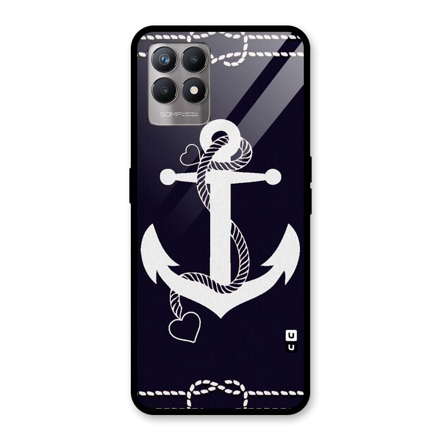 Sail Anchor Glass Back Case for Realme Narzo 50