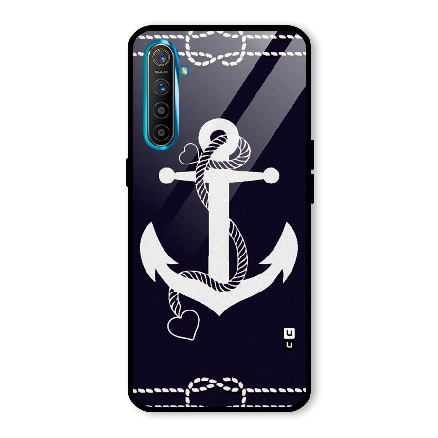 Sail Anchor Glass Back Case for Realme X2