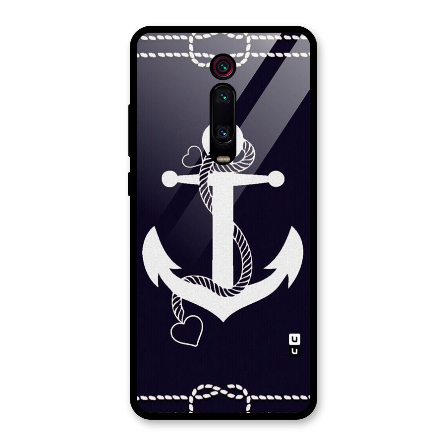 Sail Anchor Glass Back Case for Redmi K20