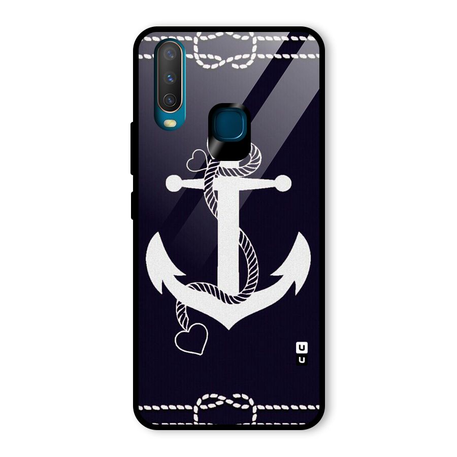 Sail Anchor Glass Back Case for Vivo U10