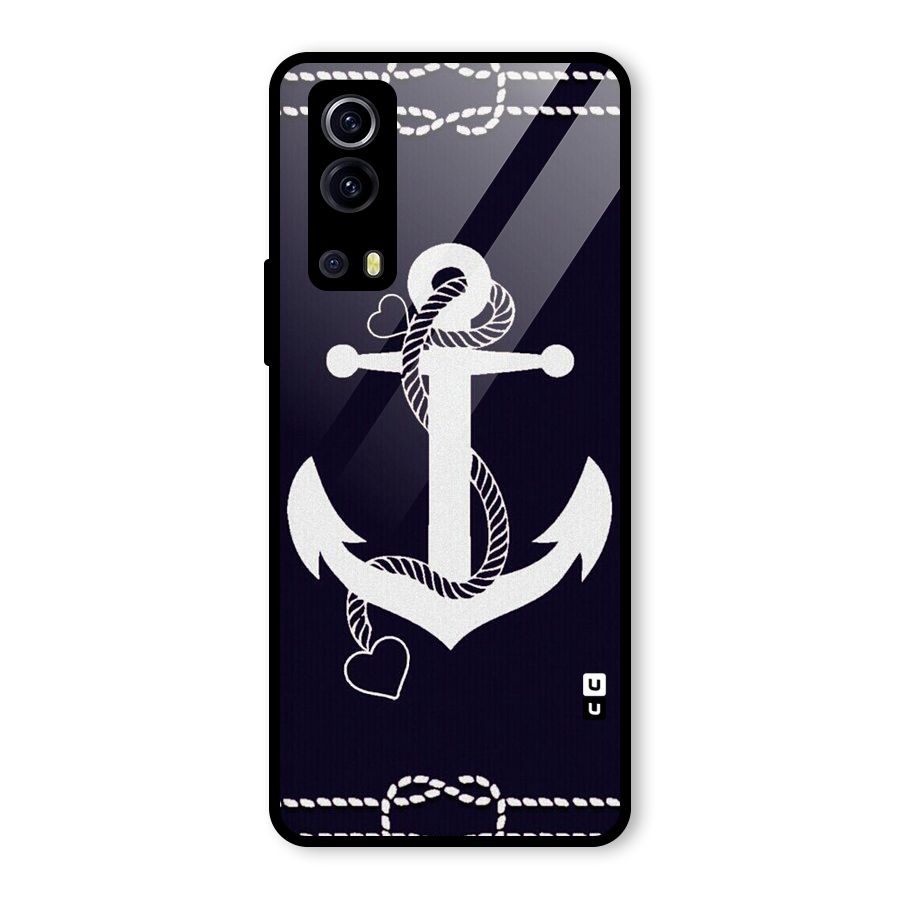 Sail Anchor Glass Back Case for Vivo iQOO Z3