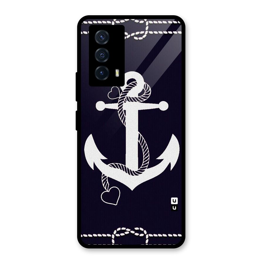 Sail Anchor Glass Back Case for Vivo iQOO Z5