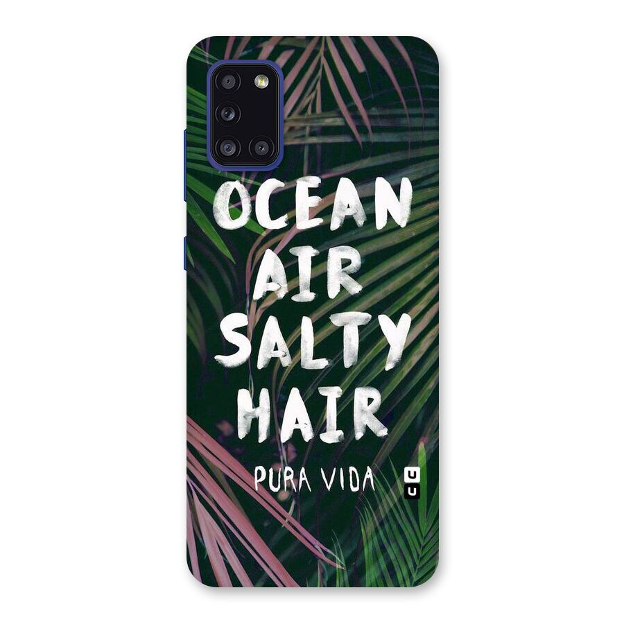 Salty Hair Back Case for Galaxy A31