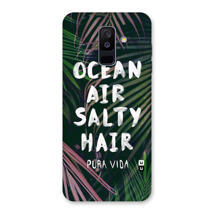 Salty Hair Back Case for Galaxy A6 Plus