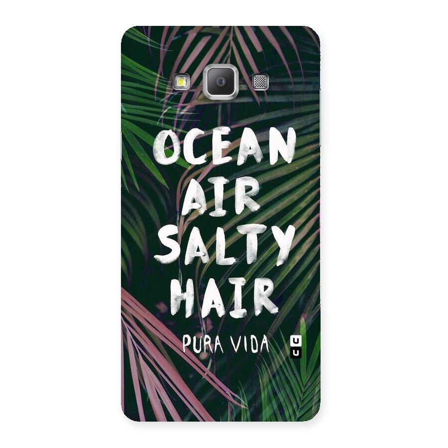 Salty Hair Back Case for Galaxy A7