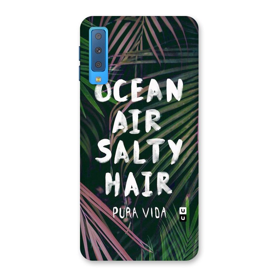 Salty Hair Back Case for Galaxy A7 (2018)