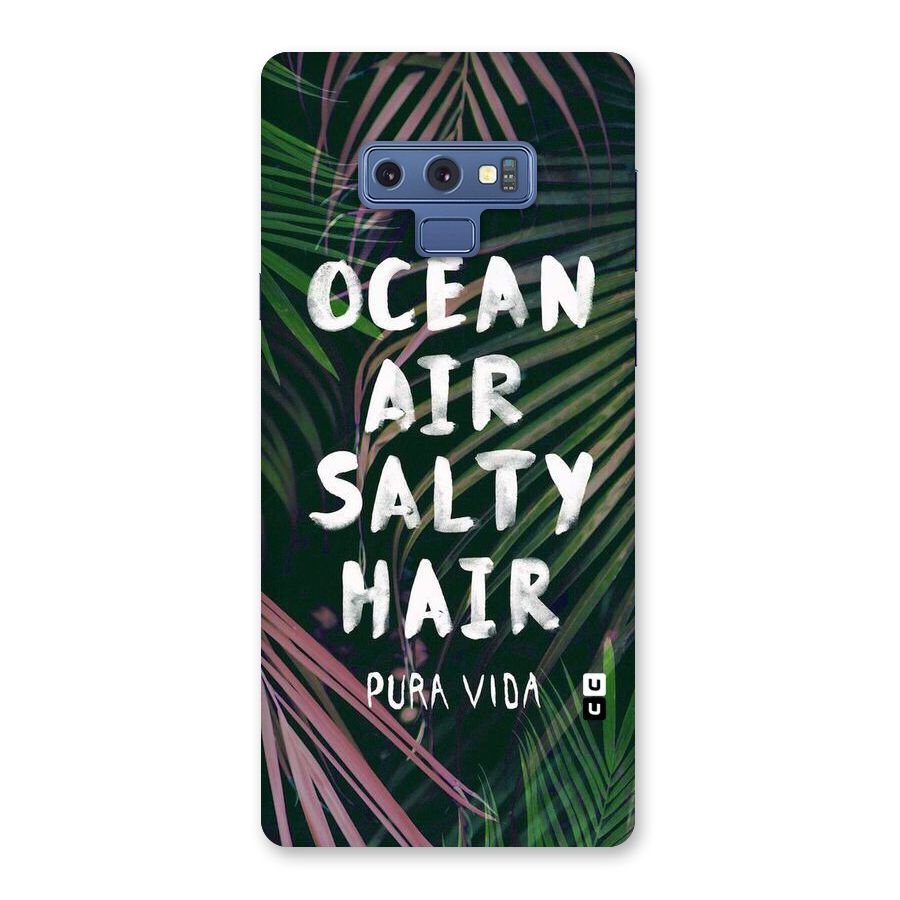 Salty Hair Back Case for Galaxy Note 9