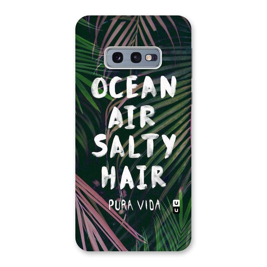 Salty Hair Back Case for Galaxy S10e