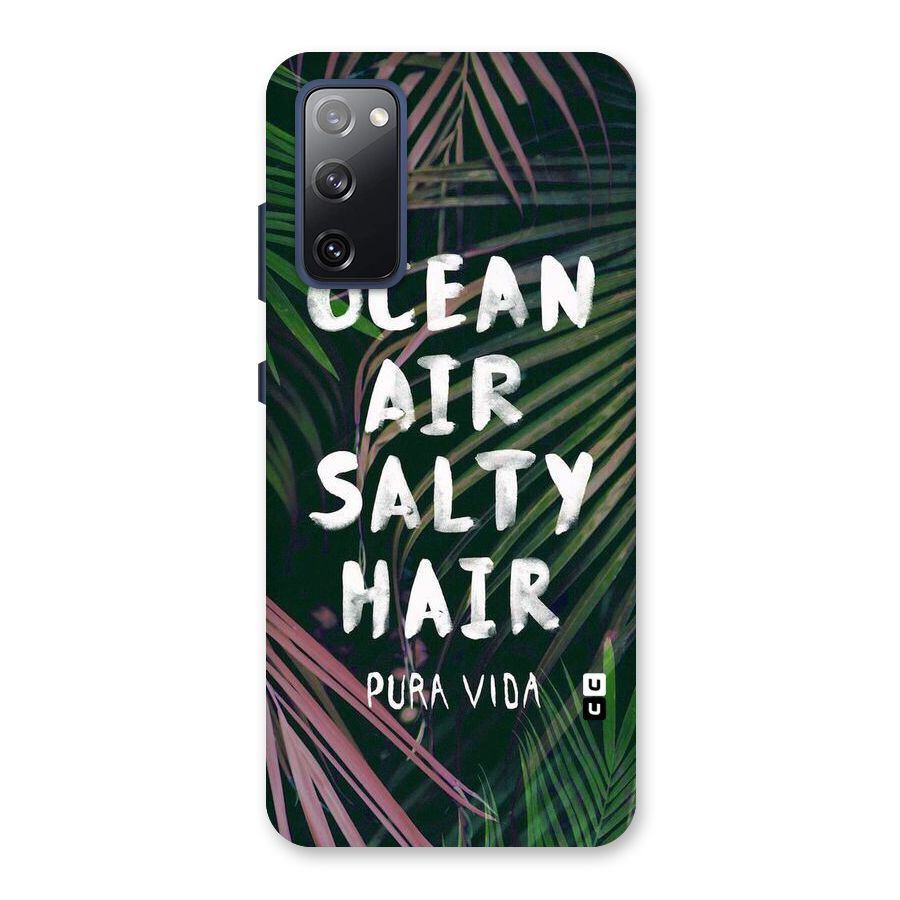 Salty Hair Back Case for Galaxy S20 FE