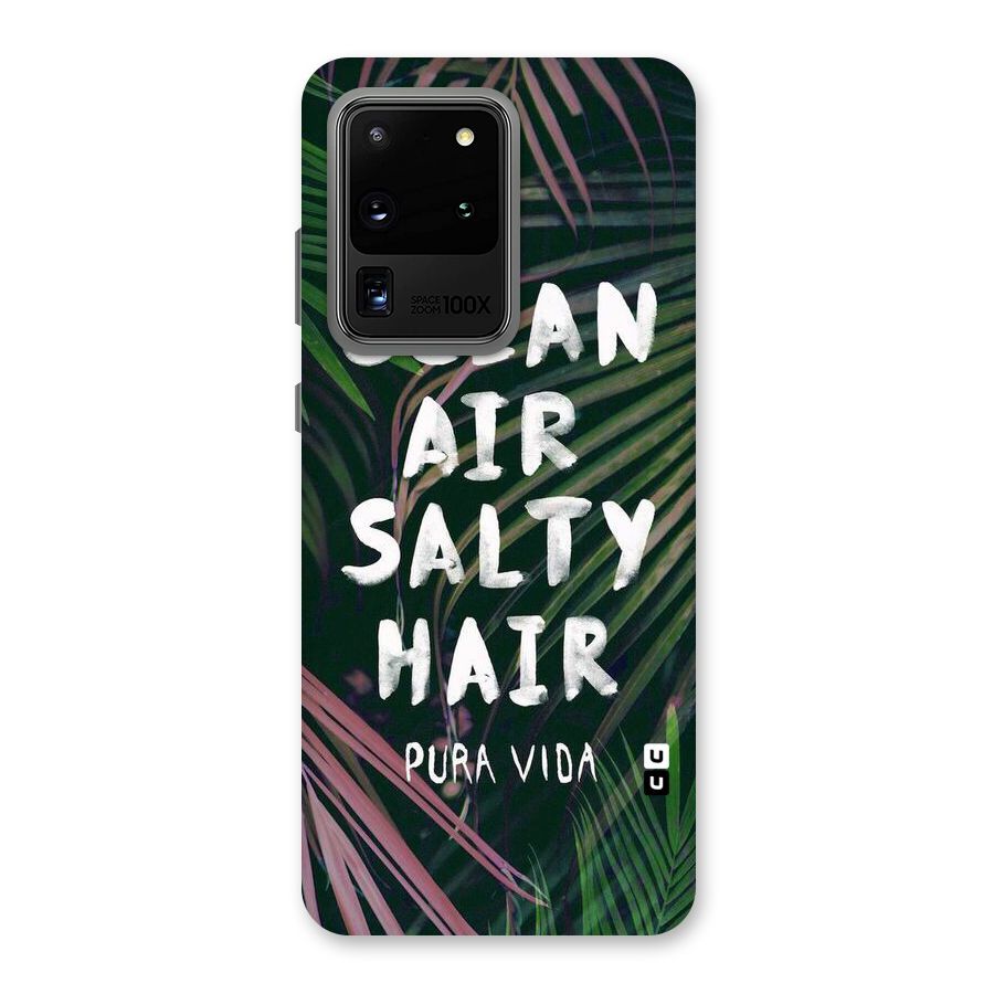 Salty Hair Back Case for Galaxy S20 Ultra