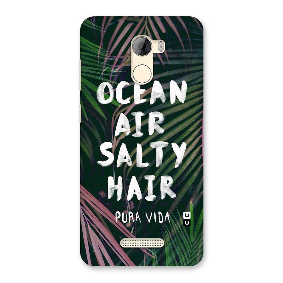 Salty Hair Back Case for Gionee A1 LIte