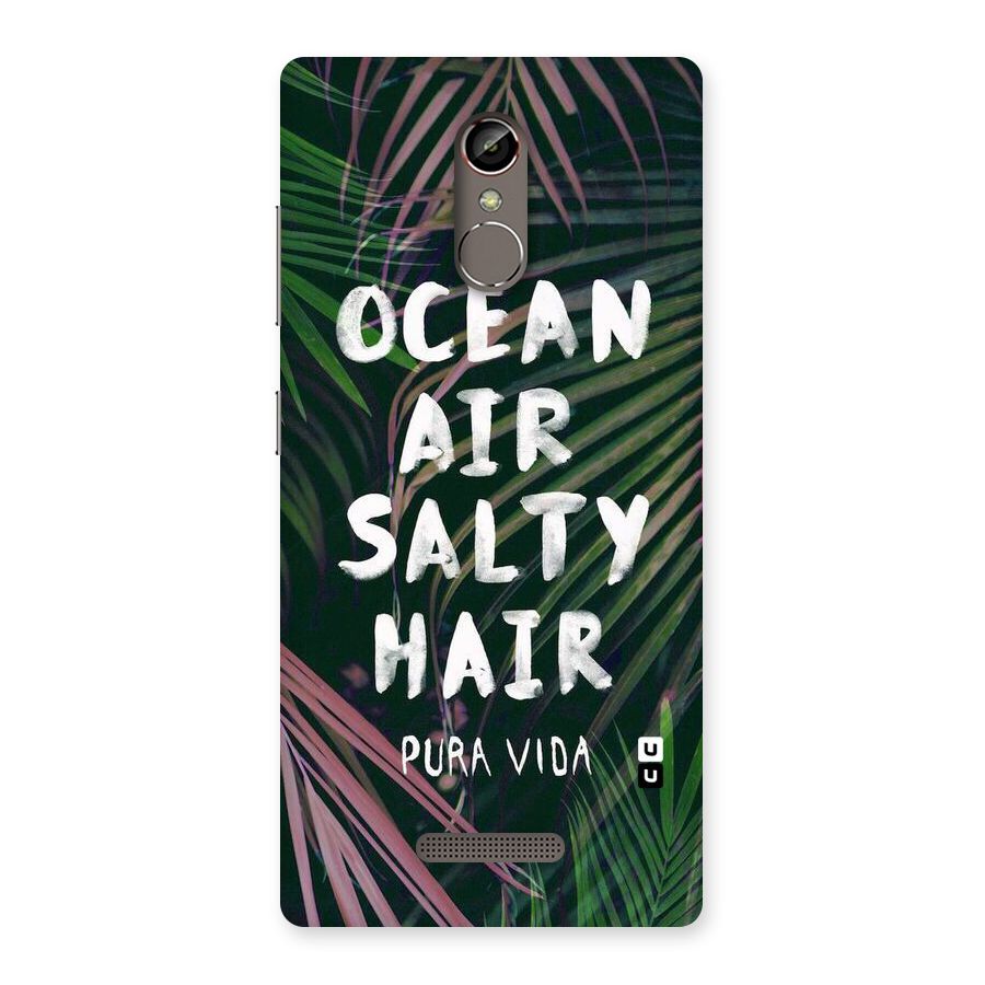 Salty Hair Back Case for Gionee S6s
