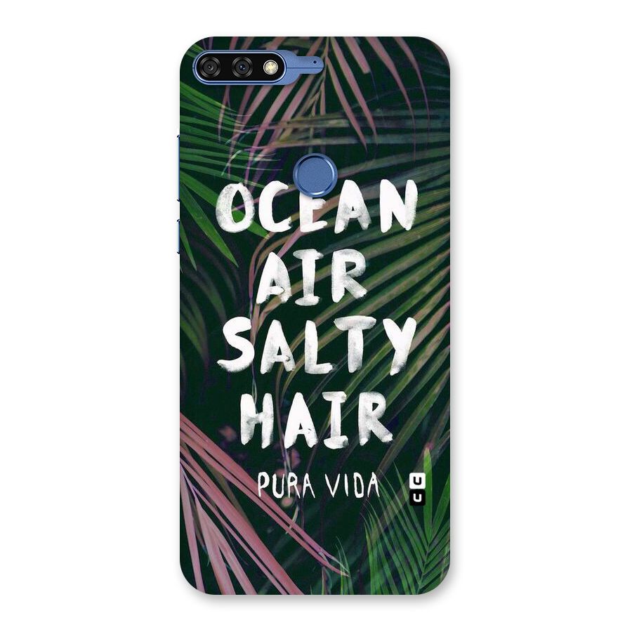 Salty Hair Back Case for Honor 7C