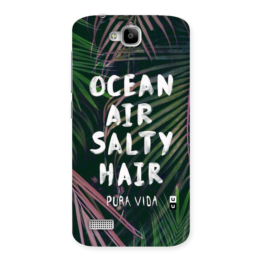Salty Hair Back Case for Honor Holly
