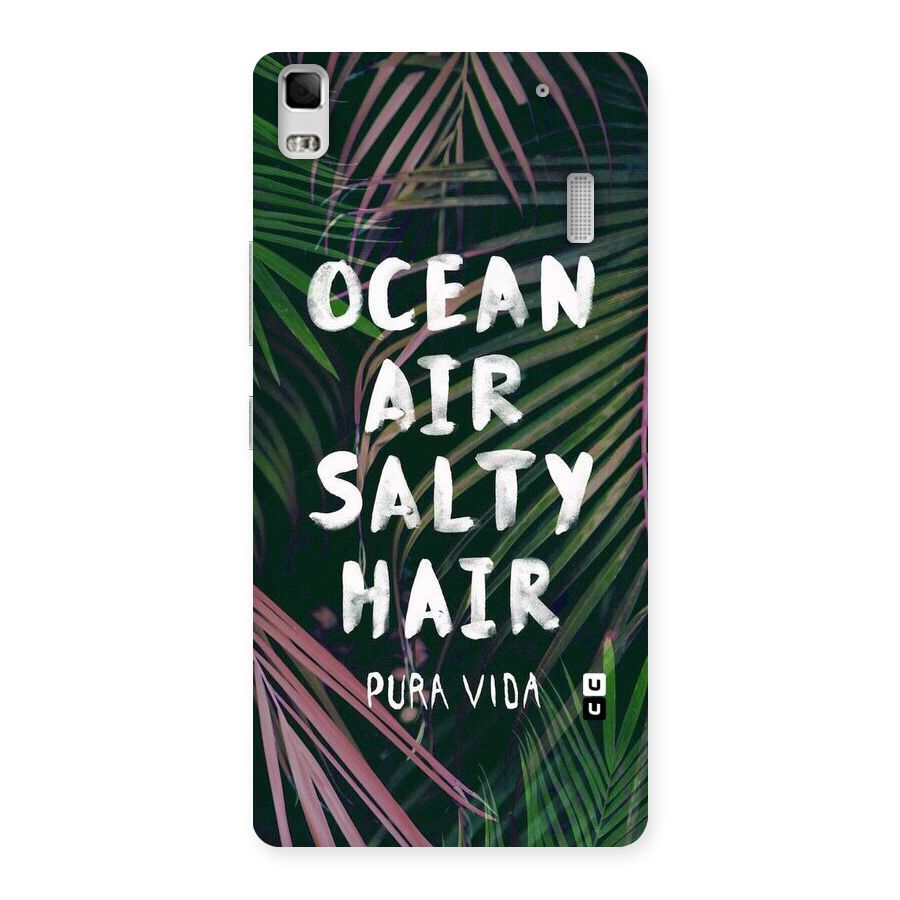Salty Hair Back Case for Lenovo A7000