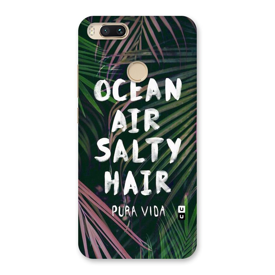 Salty Hair Back Case for Mi A1