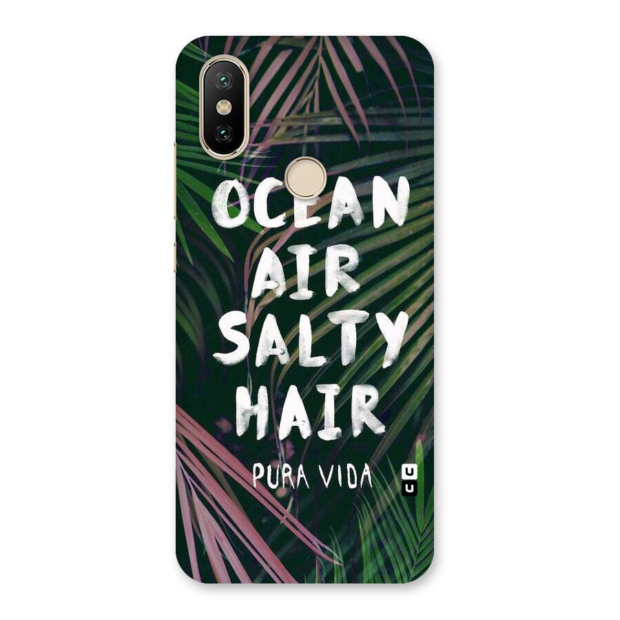 Salty Hair Back Case for Mi A2