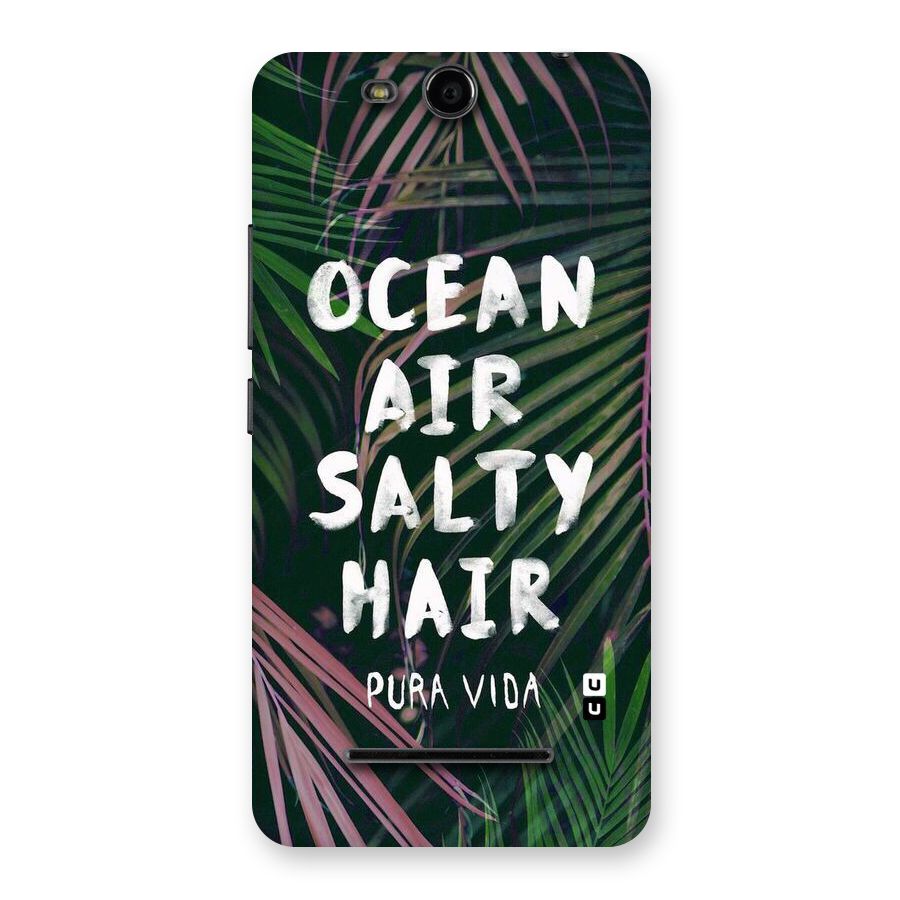 Salty Hair Back Case for Micromax Canvas Juice 3 Q392