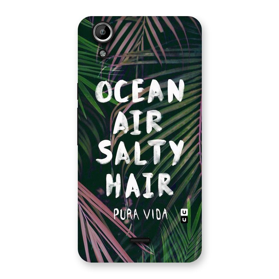 Salty Hair Back Case for Micromax Canvas Selfie Lens Q345